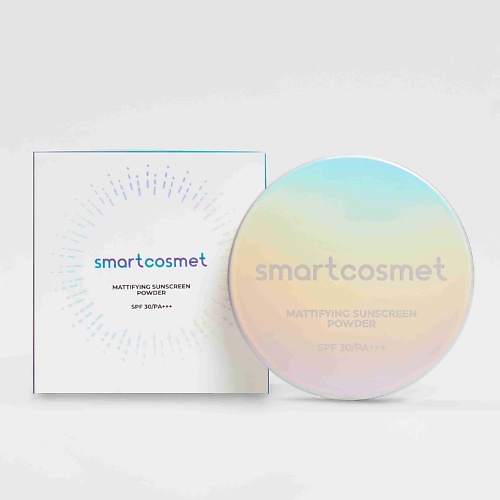 Пудра для лица SMARTCOSMET Солнцезащитная матирующая пудр SPF 30/PA+++